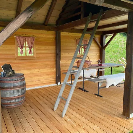 Feriegård Wooden Hut At Tourist Farm Artisek Store